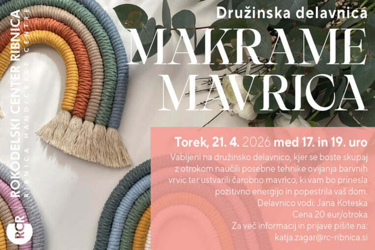 Drsnik Mavrica Makrame 2026